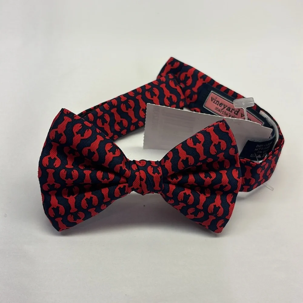Vineyard Vines Boy's Lobster Silk Bow Tie